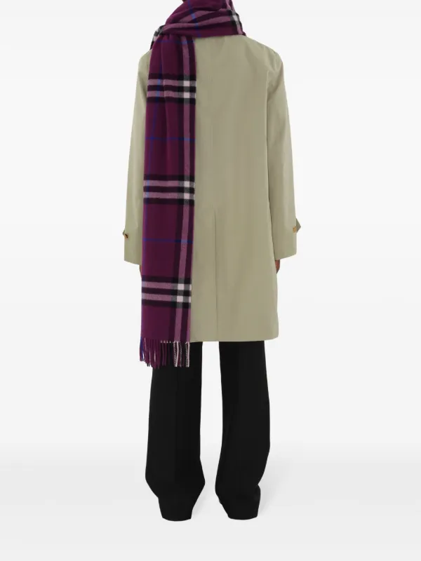 【関税&送料込】Burberry Lilac Cashmere Scarf Burberry Lilac Cashmere Scarf - Liliac | Editorialist
