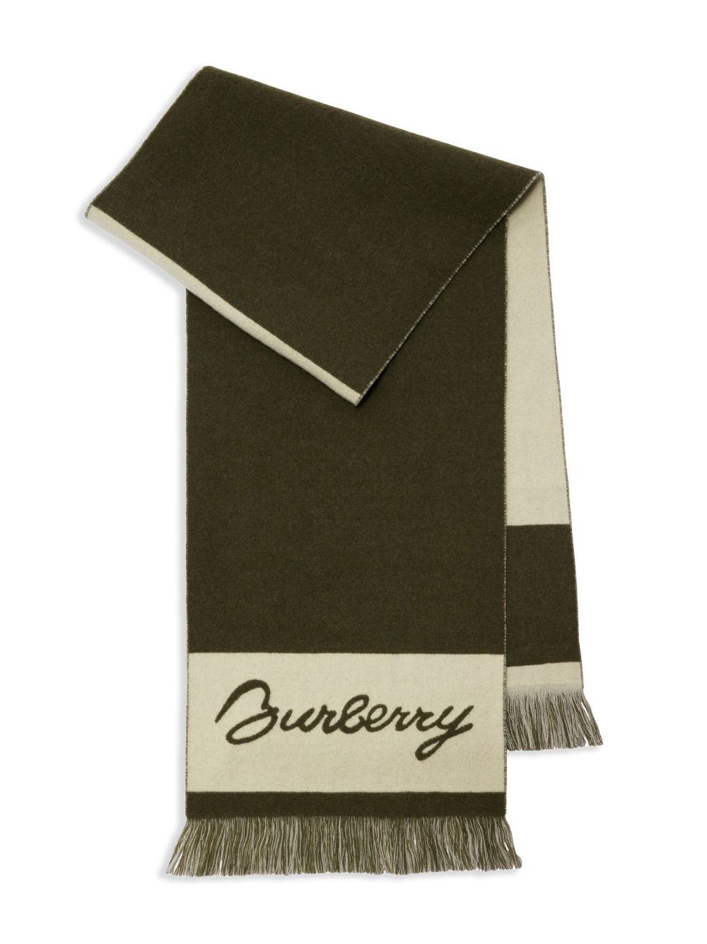 Affordable Burberry EKD logo wool scarf Women