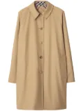 Burberry check-pattern reversible trench coat - Neutrals