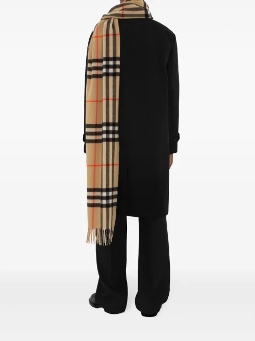Écharpe en cachemire à carreaux - Burberry - Modalova
