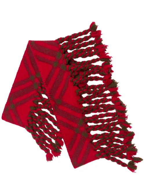 Écharpe en laine à carreaux - Burberry - Modalova