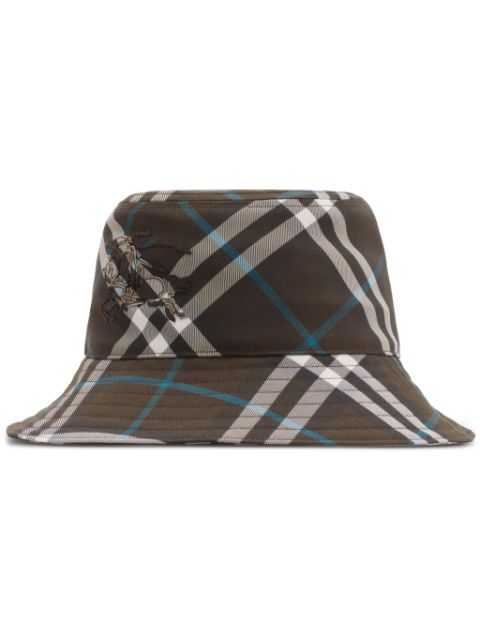 Burberry EKD check-print bucket hat Men