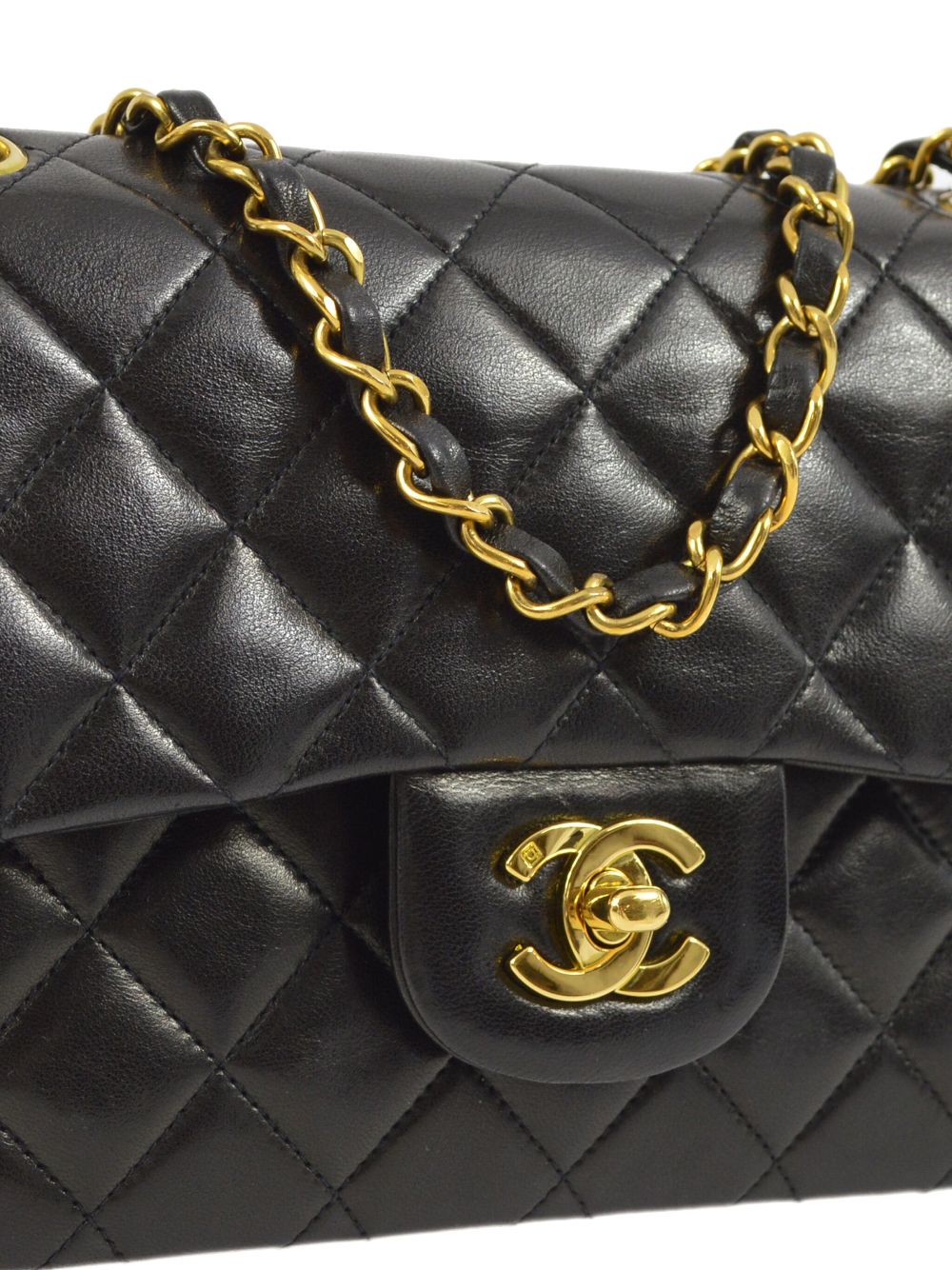 Affordable HOT SALE CHANEL 1995 small Double Flap shoulder bag Women