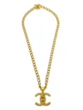 CHANEL Pre-Owned 1997 CC turn-lock necklace - Gold