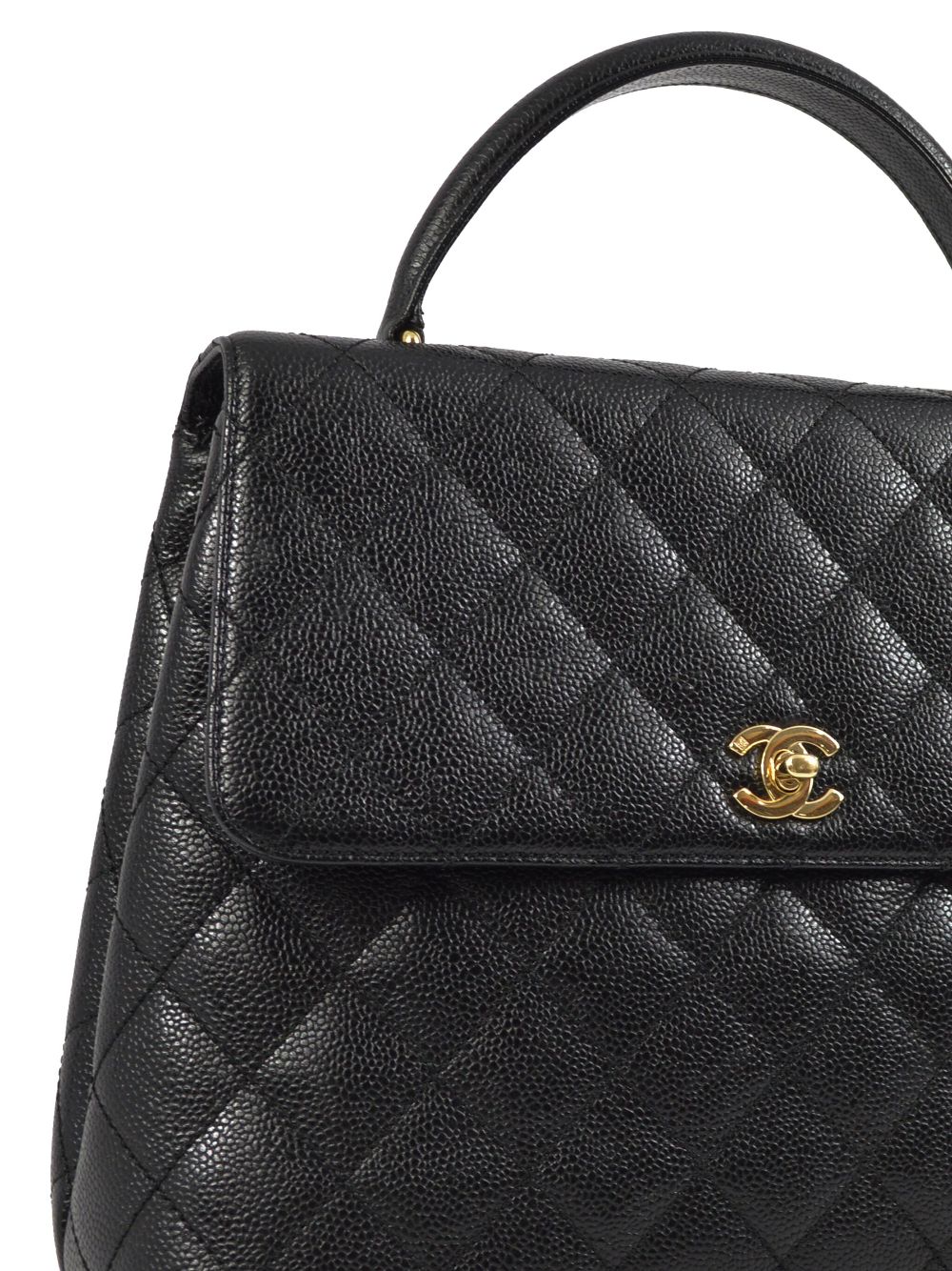 CHANEL 2002 CC diamond-quilted handbag Women