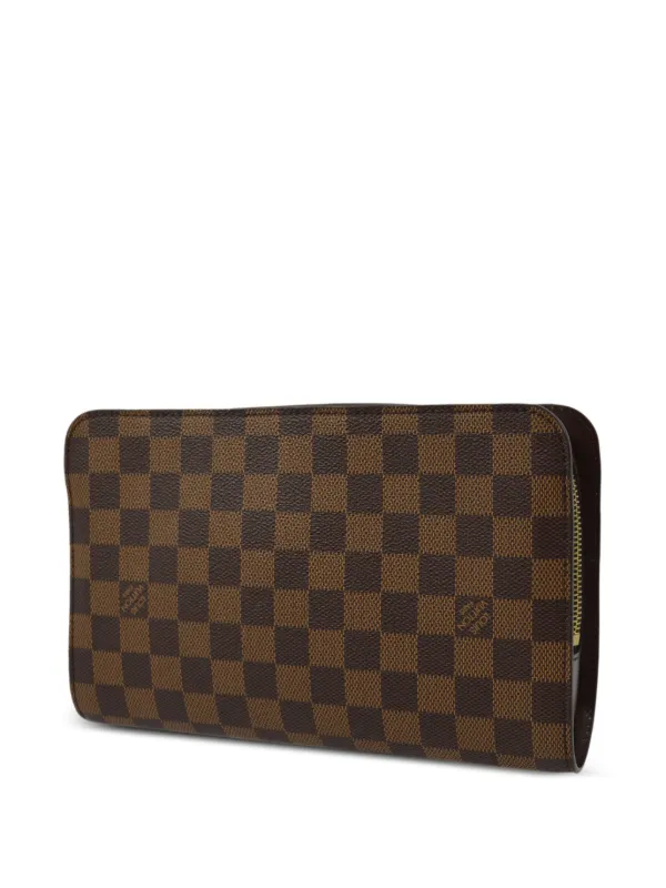 Louis Vuitton Pre Owned 2005 Saint Louis Clutch Bag Brown FARFETCH IE