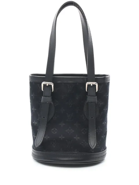 Louis Vuitton Pre-Owned 2001 Little Bucket satin bucket bag WOMEN