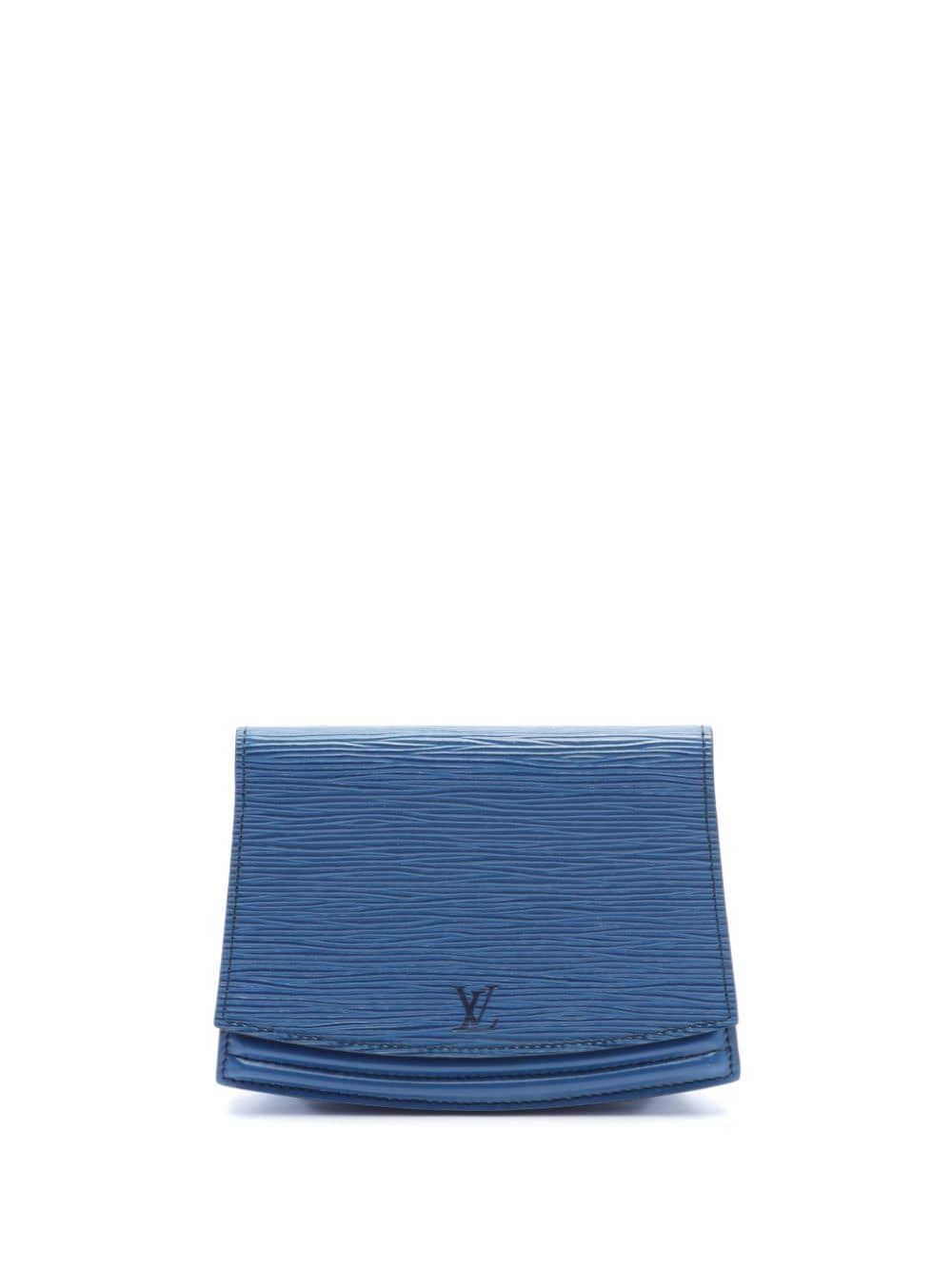 Pre-owned Louis Vuitton 1991 Épi Belt Bag In Blue