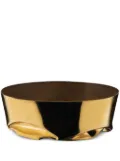 Alessi Compressioni serving bowl (12cm x 4cm) - Gold