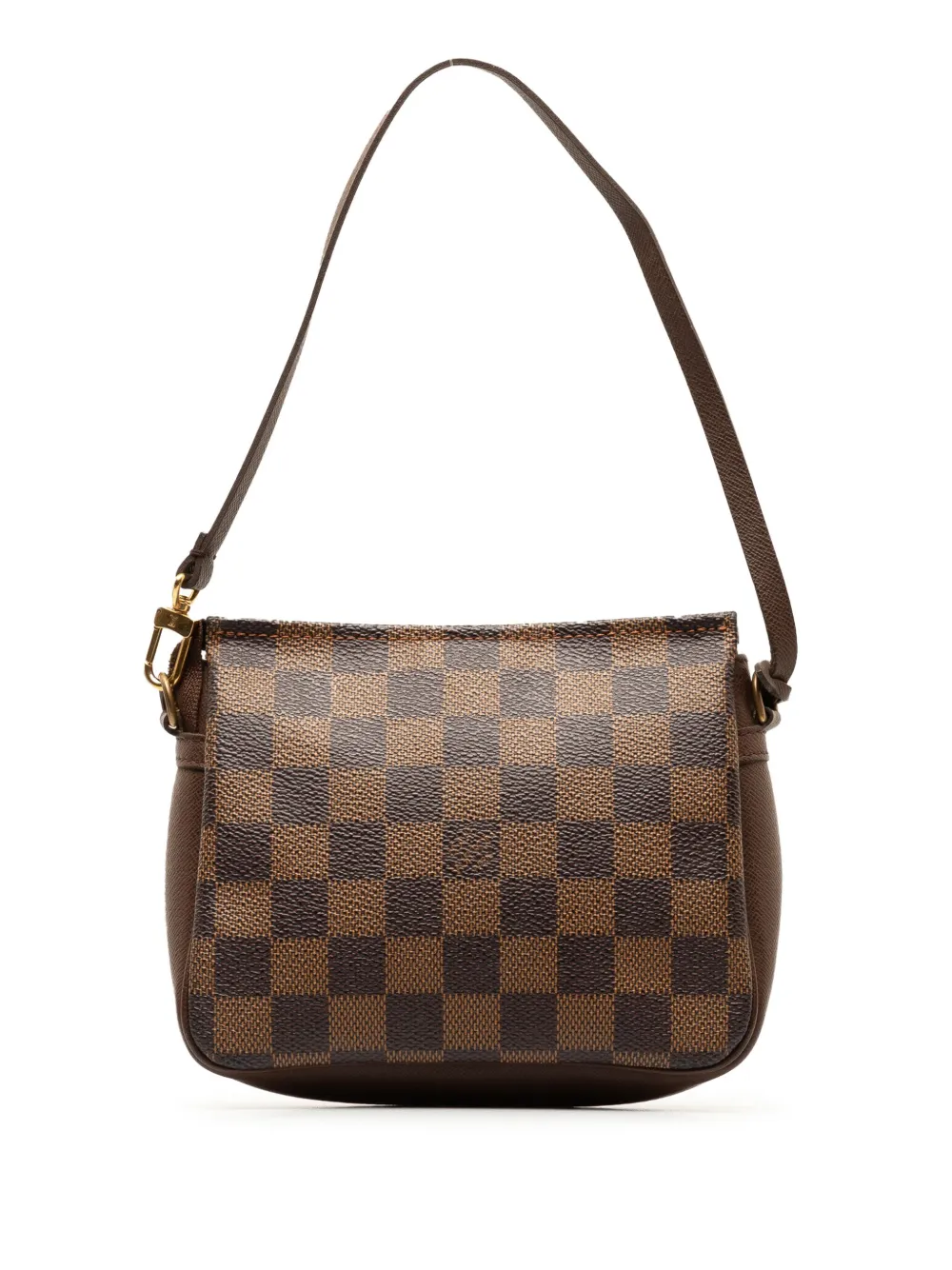 Louis Vuitton Pre-Owned 2001 Damier Ebene Trousse Pochette handbag - Bruin