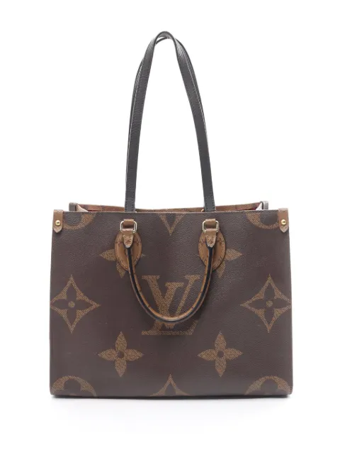 Louis Vuitton Pre-Owned 2020 OntheGo Monogram Reverse tote bag WOMEN