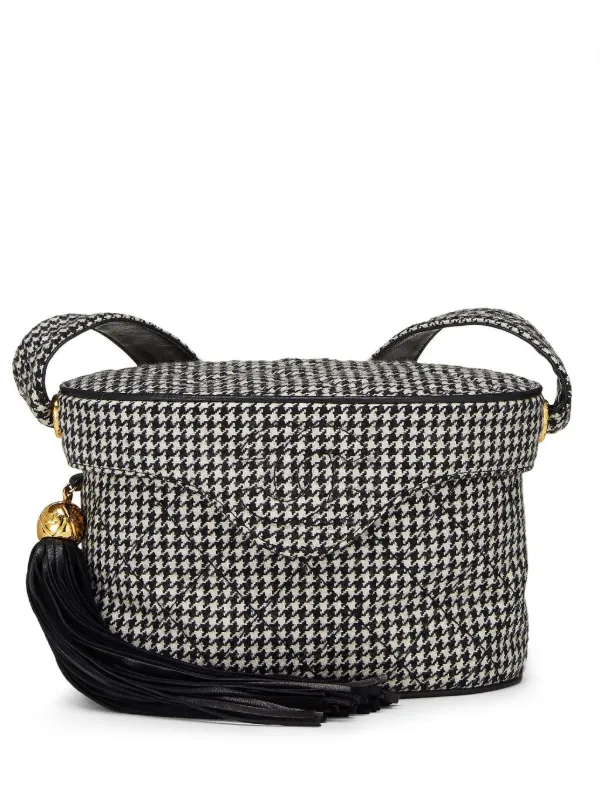 Chanel Pre-owned 1994 Binocular Case Crossbody Bag in Black