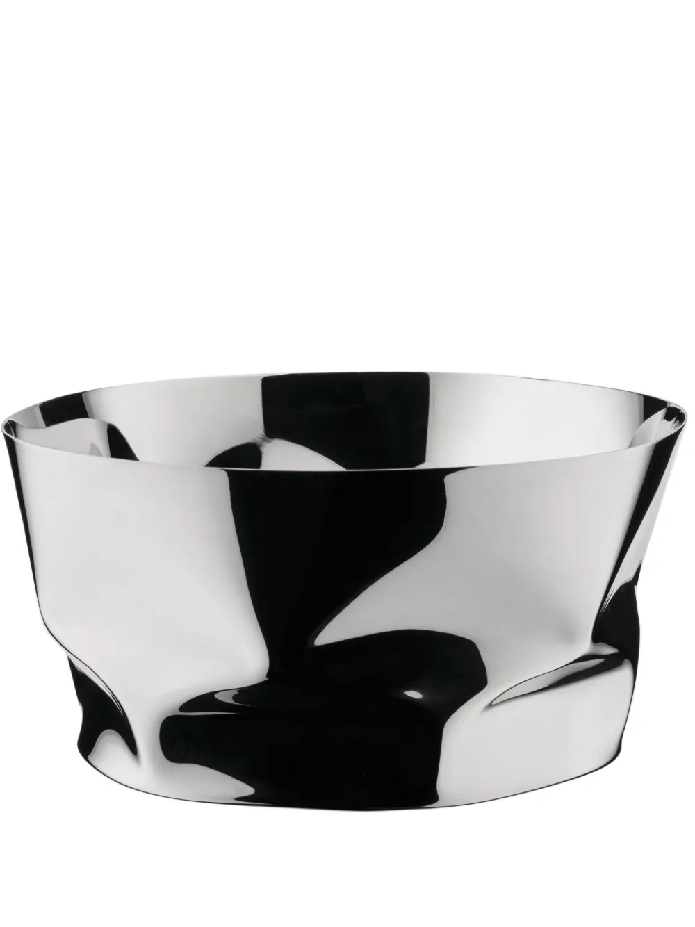 Alessi Compressioni serving basket (19.5cm x 10cm) | Silver | Image 1