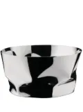 Alessi Compressioni serving basket (19.5cm x 10cm) - Silver