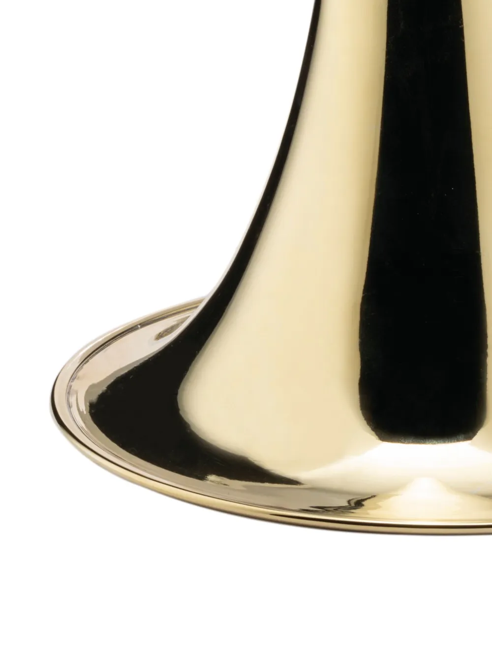 Alessi Trumpet Vase (16.7cm X 24.9cm) In Gold