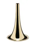 Alessi Trumpet vase (16.7cm x 24.9cm) - Gold