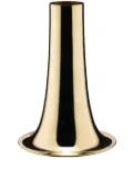 Alessi Trumpet vase (16.7cm x 24.9cm) - Gold