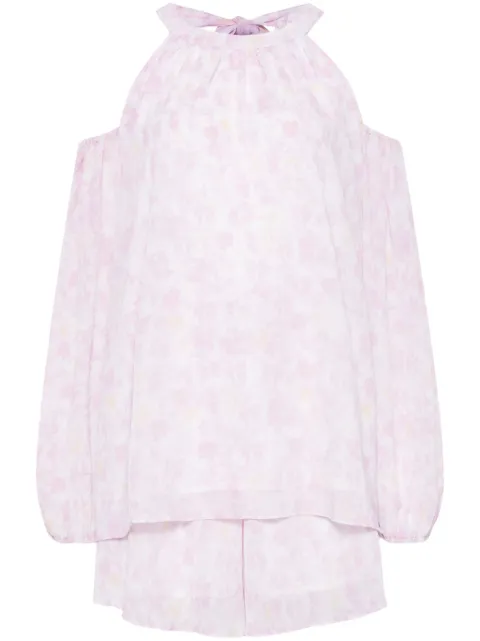 b+ab set de shorts con estampado floral