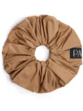 Patou large logo-print scrunchie - Neutrals