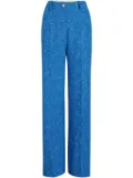 Patou Iconic tweed trousers - Blue