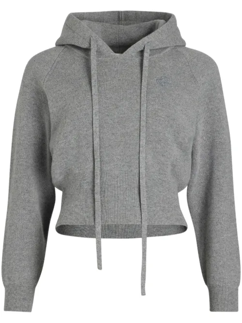 Patou hoodie en maille - Gris - Patou - Modalova