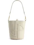 Patou medium JP bucket bag - White