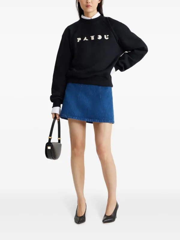 ★送関込み★Patou Denim skirt PATOU Midi denim skirt | mytheresa | REVERSIBLE