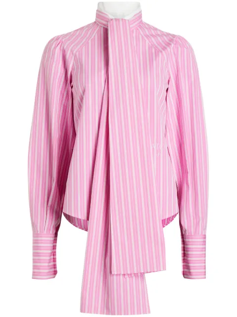 Patou Lavallière striped blouse