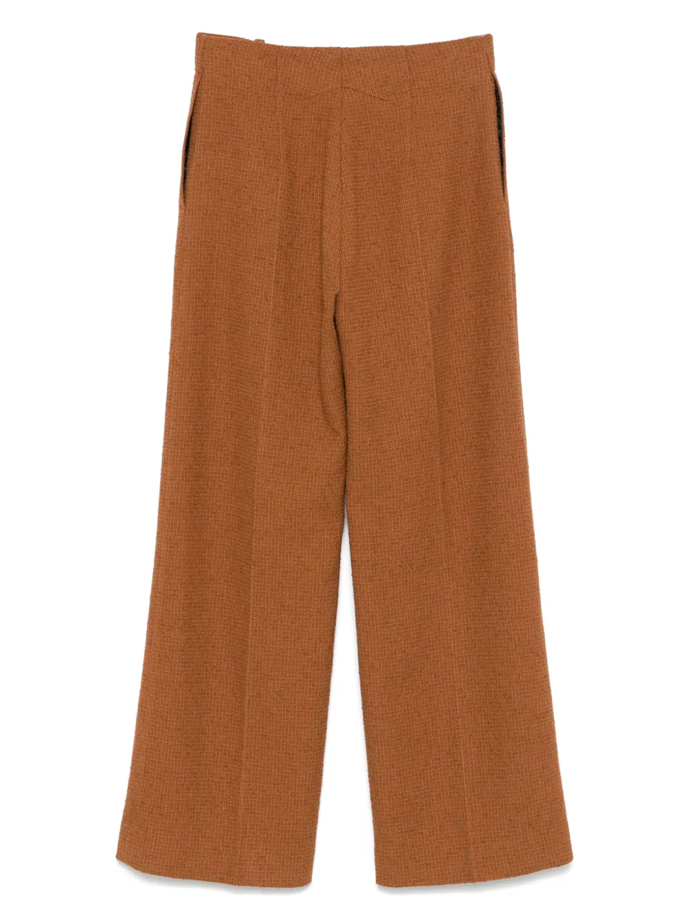 Patou tweed trousers - Bruin