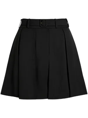 ☆残り1点☆ 関送込【PATOU】ミニスカート フランネル ブラック ☆残り1点☆ 関送込【PATOU】ミニスカート フランネル ブラック