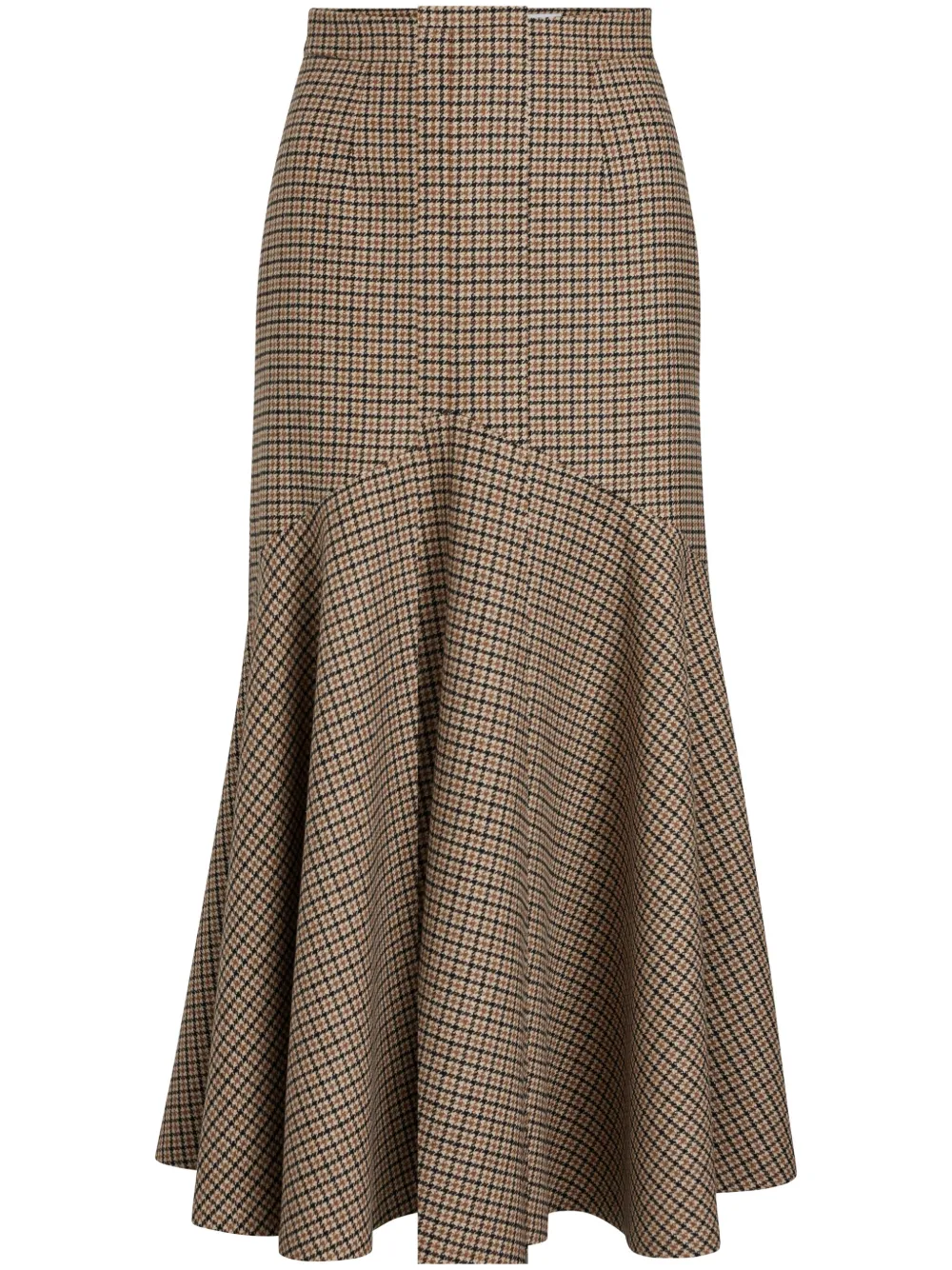 Patou falda midi estilo sirena | marrón | Image 1