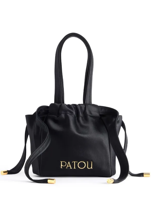 Patou Evening Clutch Bag in Black