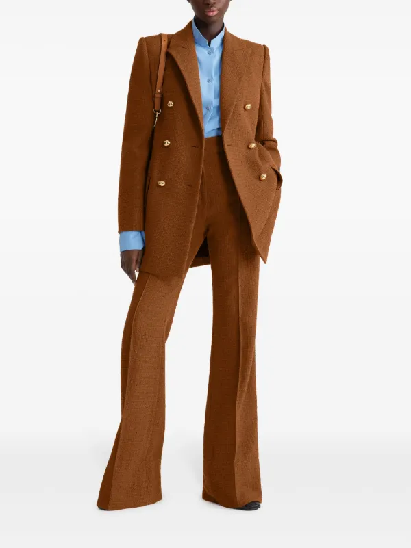 Patou ダブルジャケット | ブラウン | FARFETCH JP