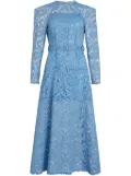 Patou lace maxi dress - Blue