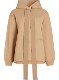 Patou Archive grosgrain hoodie - Neutrals