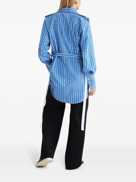 Patou striped mini shirt dress DR15301905062 - 2