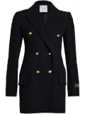 Patou double-breasted blazer - Black