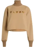 Patou Art Deco sweatshirt - Neutrals