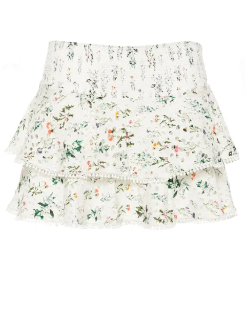 alice + olivia Joey mid-rise miniskirt
