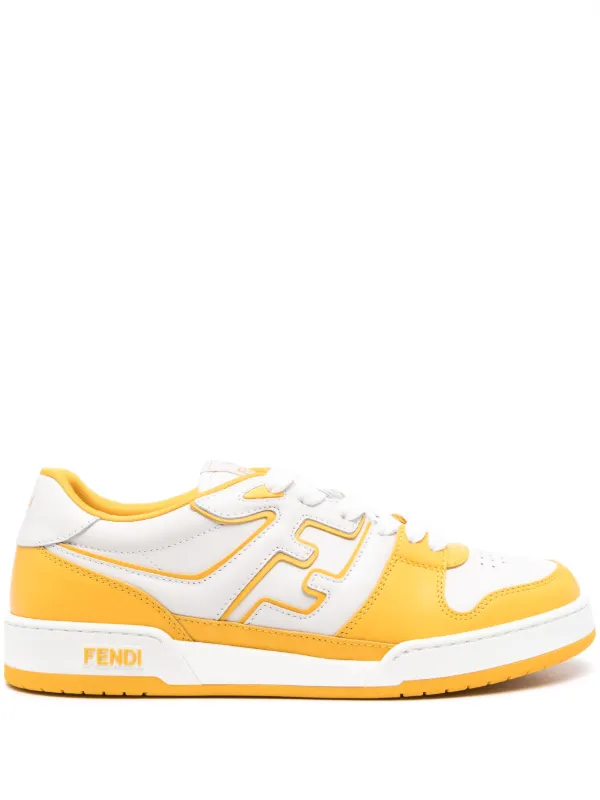 FENDI Match Colourblock Sneakers | Yellow | FARFETCH FENDI Match Colourblock Sneakers | Yellow | FARFETCH