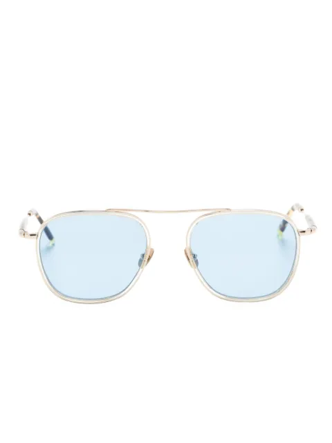 Moscot Fanagle zonnebril met piloten montuur
