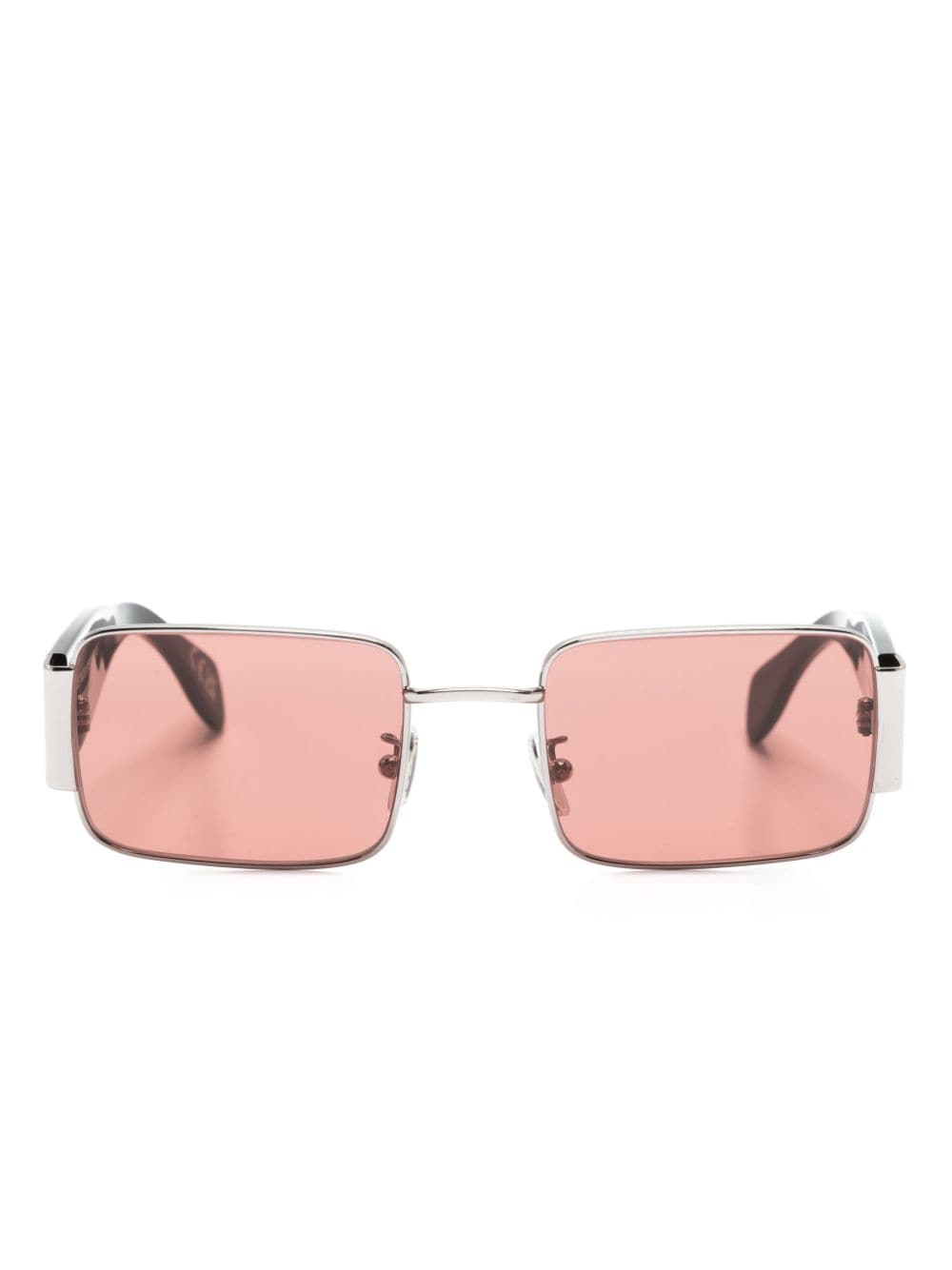 Retrosuperfuture Z Rectangle-frame Sunglasses In Metallic