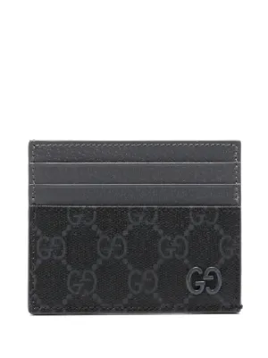 Gucci GGパターン 財布 | ブラック | FARFETCH JP