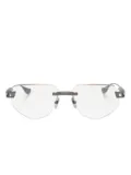 Dita Eyewear Grand Imperyn DTX164 geometric-frame glasses - Grey