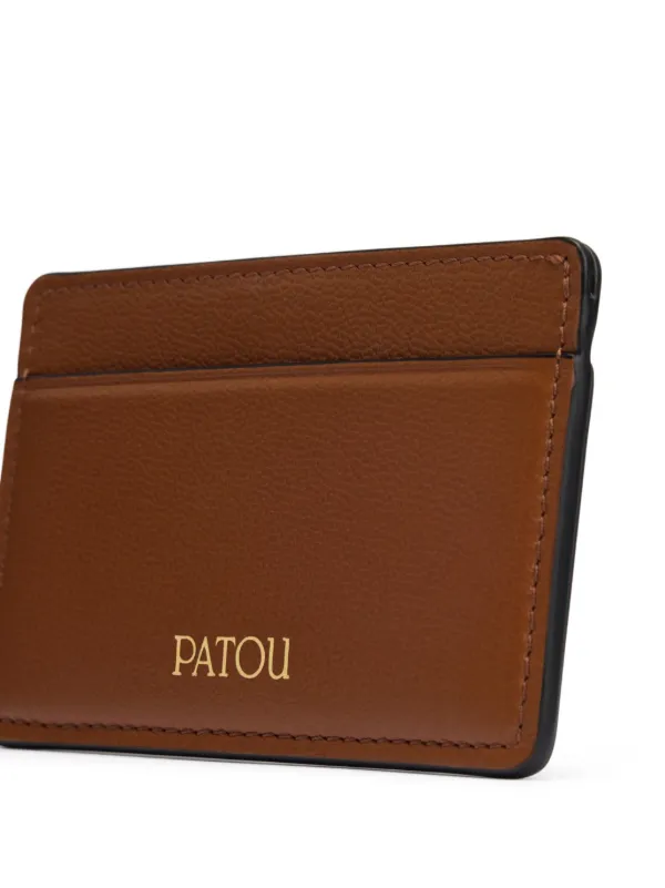 アクセサリーその他 JP Cardholder - PATOU - Leather - Brown Patou JP Leather Card Holder | Brown | FARFETCH
