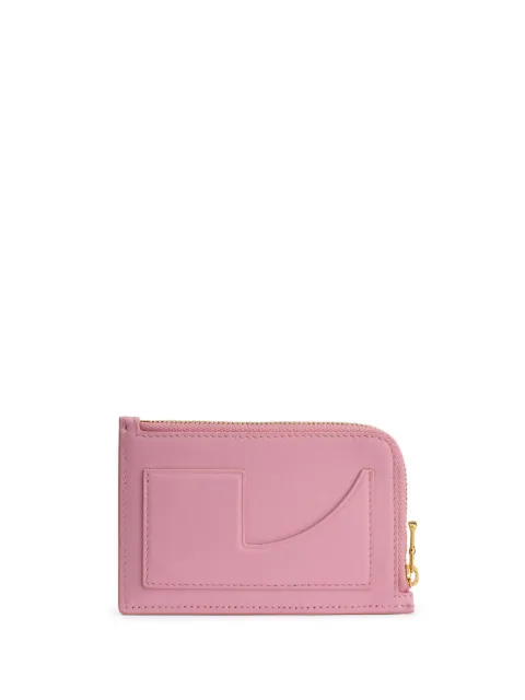 Patou logo-stamp leather card holder