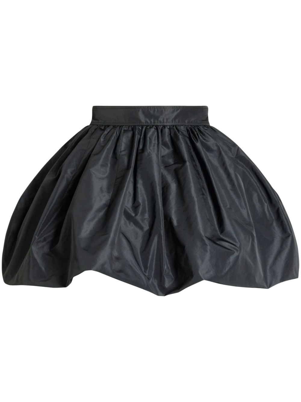 Shop Patou Bubble Mini Skirt In Black