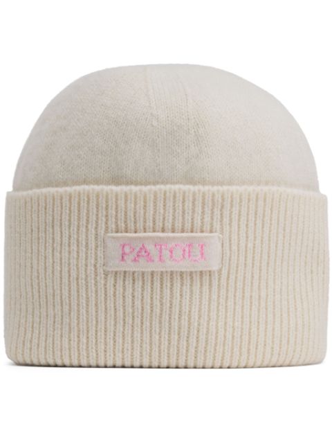 Patou logo-patch beanie