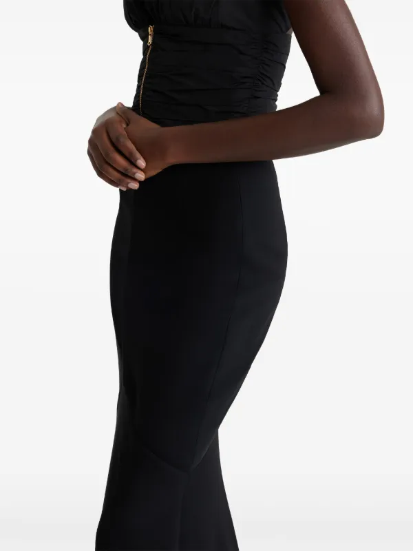 Patou Mermaid Maxi Skirt | Black | FARFETCH