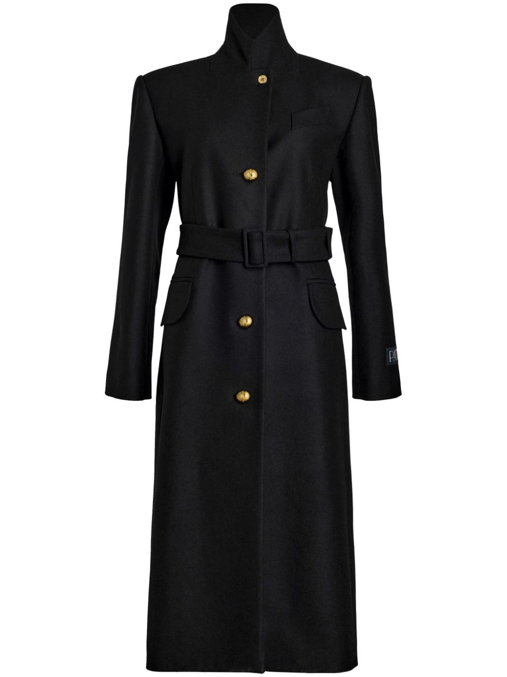 Patou tailored coat - Black